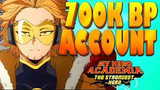 700K BP ACCOUNT SHOWCASE- HEROES, CARDS, STATS AND MORE - MY HERO ACADEMIA: THE STRONGEST HERO!!