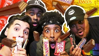 ULTIMATE BLINDFOLD CHOCOLATE TASTE TEST CHALLENGE!!