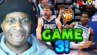 Lvgit LIVE Reaction To GAME 3 Minnesota TIMBERWOLVES vs Dallas MAVERICKS | WCF | 2024