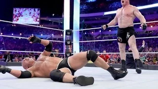 Goldberg VS Brock Lesnar Full Match HD | WWE Wrestlemania 33