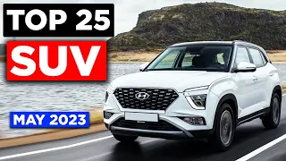 Top 25 selling SUV May 2023 | suv cars in india 2023 | Creta is crowned as the most-selling SUV