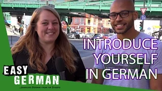 Introduce yourself in Slow German | Super Easy German (1)