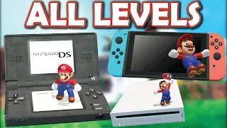Mario visits ALL Nintendo Console Kingdoms! (Mario Custom Levels)