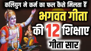 कलियुग मे कर्म का फल कैसे मिलता हैं | भगवत गीता सार | Bhagwat Geeta Saar | #bhagwatgeeta