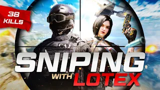 Duo VS Squads SNIPING + HS0 ACTION w/ @LotexYT