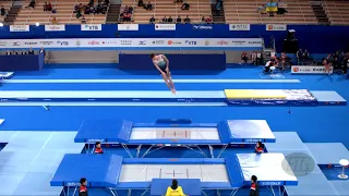 DAVYDENKO Anton (UKR) M - 2019 Trampoline Worlds, Tokyo (JPN) - Qualification Trampoline R2