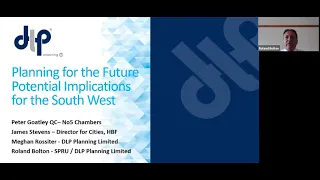 Planning for the Future: Implications for the South West