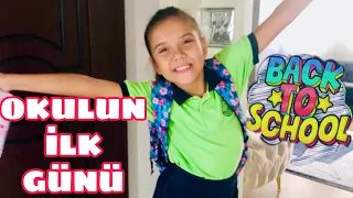 OKULUN İLK GÜNÜ | Okula Benimle Hazırlan. Eflin Ela Zeybek