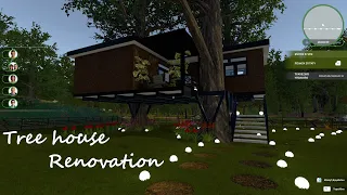 House Flipper: Tree house renovation (Spring update 2023)