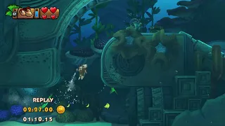 DKC Tropical Freeze - Time Attack - Deep Keep (W4-1) (Shiny Gold Medal, 1:59.87)