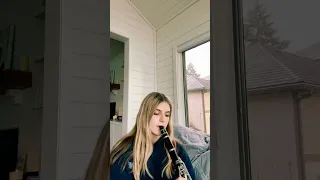 Pirates of the Caribbean on clarinet!