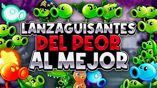 TOP 16 del PEOR al MEJOR Lanzaguisantes | ¿Cuál es la MEJOR Lanzaguisantes? | Alexgamer_84 2023