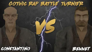 Constantino vs Bennet - Gothic Rap Battle Turnier - Viertelfinale 1