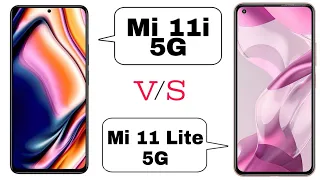 Mi 11i 5G vs Xiaomi 11 Lite Ne 5G }, Mi 11i HYP vs Mi 11 Lite Phone Full Specification  Comparisons.