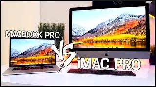 MacBook Pro vs. iMac Pro!
