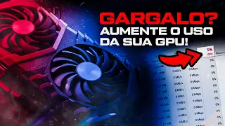 AUMENTE O USO DA GPU E GANHE FPS ! MAIS DESEMPENHO NOS JOGOS ! BAIXO USO DA PLACA DE VÍDEO FIX