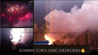 Super Fireworks 🔥| Kombidi Town Ambu | Dynamite🧨| Stibin Stephen  | #fireworks #dynamite #festival