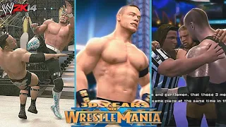 All 30 Years Of WrestleMania Cutscenes - WWE 2K14