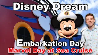 Disney Dream Embarkation Day - Marvel Day at Sea Cruise 2023