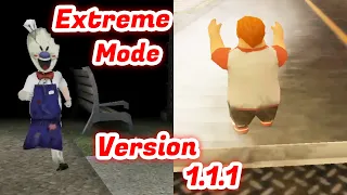 Ice Scream Version 1.1.1 Extreme Mode Full Gameplay - Ice Scream Christmas Edition