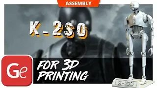 K-2SO Droid 3D Model | Video by Gambody