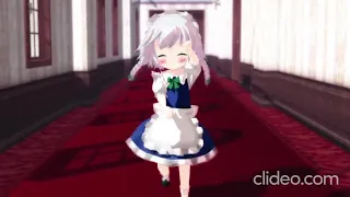 Sakuya Izayoi dances