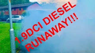 Runaway Diesel + Aftermath of 1.9DCi Diesel Running On, Will it Start?