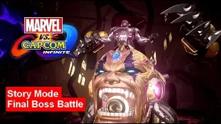 MVCI Story Mode Final Boss battle