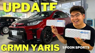 Installing ‘Rigid Collar’ on My GRMN YARIS with SPOON SPORTS!!