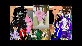 Part 2//aphmau crew react to herself//gacha￼