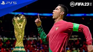 (PS5) FIFA 23 | PORTUGAL VS GERMANY | FINAL QATAR WORLD CUP (2022) | FULL MATCH | 4K 60