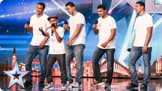 Will the Judges give The Sakyi Five something to celebrate? | Britain's Got Talent 2015