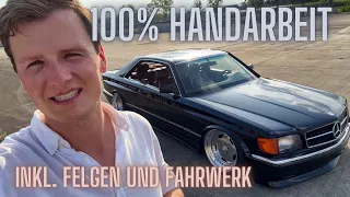 Mercedes W126 560SEC Amg Breitbau ist fertig! Absolutes Einzelstück!