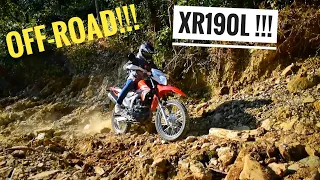 Honda XR 190l!!!! Enduro Jeep track Ride!!!