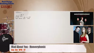 🥁 Mad About You - Hooverphonic Drums Backing Track with chords and lyrics