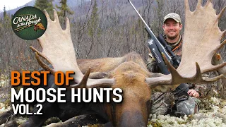 Best Of Moose Hunts Vol.2 | Canada in the Rough (ULTIMATE Moose Hunting Compilation)