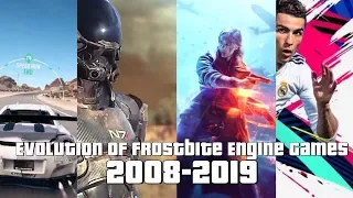 Evolution of Frostbite Engine Games 2008-2019