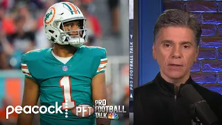 How is Dolphins QB Tua Tagovailoa dealing with Tom Brady rumors? | Pro Football Talk | NFL on NBC