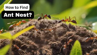 How to Find Ant Nest at Home I Ant Home I
