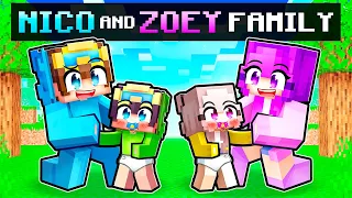 Nico and Zoey BECOME PARENTS in Minecraft!