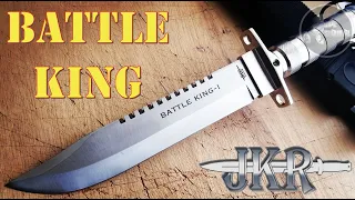 💪💯CUCHILLO DE SUPERVIVENCIA JKR BATTLE KING KIT COMPLETO, VERSIÓN DEL AITOR JUNGLE KING💯💪