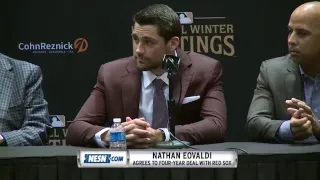 Winter Meetings News Conference: Red Sox re-sign Nathan Eovaldi