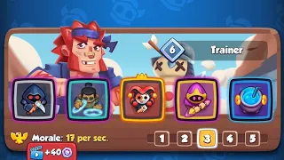 Rush Royal, CO-OP BEST DECK. DEATH unit and how NOT use Cauldron