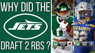 Why Did The Jets Draft 2 RBs ? Braelon Allen & Isaiah Davis