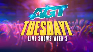 Find Out Who is Performing at the Live Shows | Week 3 | AGT 2022