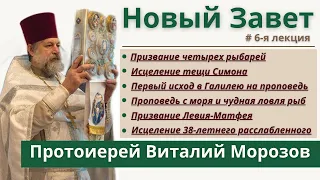 Лекции по "Новому Завету" РПЦЗ. #6 Чудо в Кане, 1-я Пасха, беседа с Никодимом и Самарянкой.