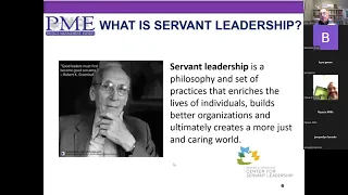 Servant Leadership and the Value of Emotional Intelligence
