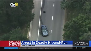 Arrest made in deadly Griffith Park hit-and-run that killed bicyclist