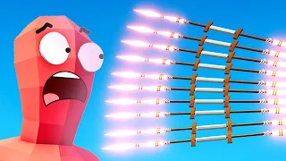 I Fight *NEW* GOD POWERS And Here's What Happened - Totally Accurate Battle Simulator (TABS)