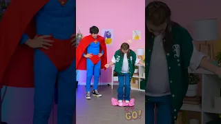 WOW! QUICK TRANSFORMATION OF CLOTHES TO BECOME A SUPERMAN by 123 GO!